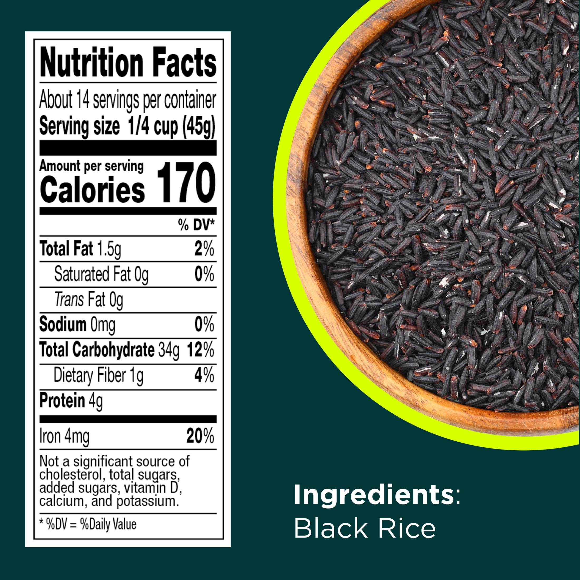 RiceSelect Black Rice, Gluten Free, 22 oz Jar