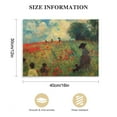thumbnail image 3 of Nawypu World Famous  Field of Poppies Monet Poster Print Decorative Painting Canvas Wall Art Living Room Posters Bedroom Painting Frame, 3 of 6