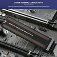 thumbnail image 3 of M.2 Heatsink, Rapid Cooling NVMe Copper Graphene Heatsink, Graphene Heatsink, Rapid Cooling NVMe Copper Graphene Heatsink, for Laptop PC, with M.2 Slot Support, 3 of 7