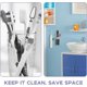 thumbnail image 4 of 6-piece perforated silicone toothbrush holder, wall mounted toothbrush holder, wall mounted toothbrush holder, 4 of 4