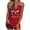 A-Red3, variant on OSOLU Tank Tops For Women Sleeveless V Neck 4Th Of July Shirts 250 Years Anniversary United States of America Top