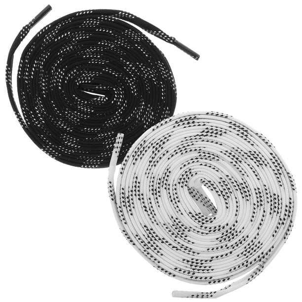 2 pares de cordones de patinador de skate hockey patinata zapatilla de patinaje patinaje patinatario shoelace