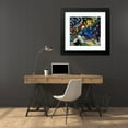 thumbnail image 4 of Wassily Kandinsky 21x20 Black Modern Framed Museum Art Print Titled - Saint George I (1911), 4 of 5