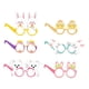 thumbnail image 3 of 6 piezas de marcos para gafas de Pascua, decoración para fiestas de Pascua, suministros para fiestas, conejo de Pascua Estilo A, 3 of 9