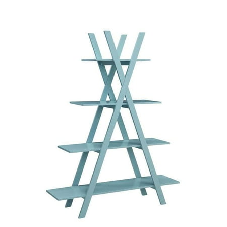 Convenience Concepts 203060sf Oxford A Frame Bookshelf 44 Sea