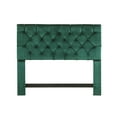 thumbnail image 3 of Chic Home Emer Headboard Velvet Upholstered Diamond Button Tufted, 3 of 3