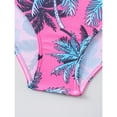 thumbnail image 5 of Shadoumai Girls Swimsuit Cut Out Girls' Bikini Sets Drawstring Bottoms Tankini Set 2 Pieces Cutout Bathing Suit, 5 of 5