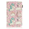 thumbnail image 3 of iPad mini 5 2019 Case, Dteck PU Leather Folio Smart Cover with Auto Sleep Wake Stand Wallet Case For iPad mini 1 2 3 4 5 7.9 inch,Pink Horse, 3 of 9