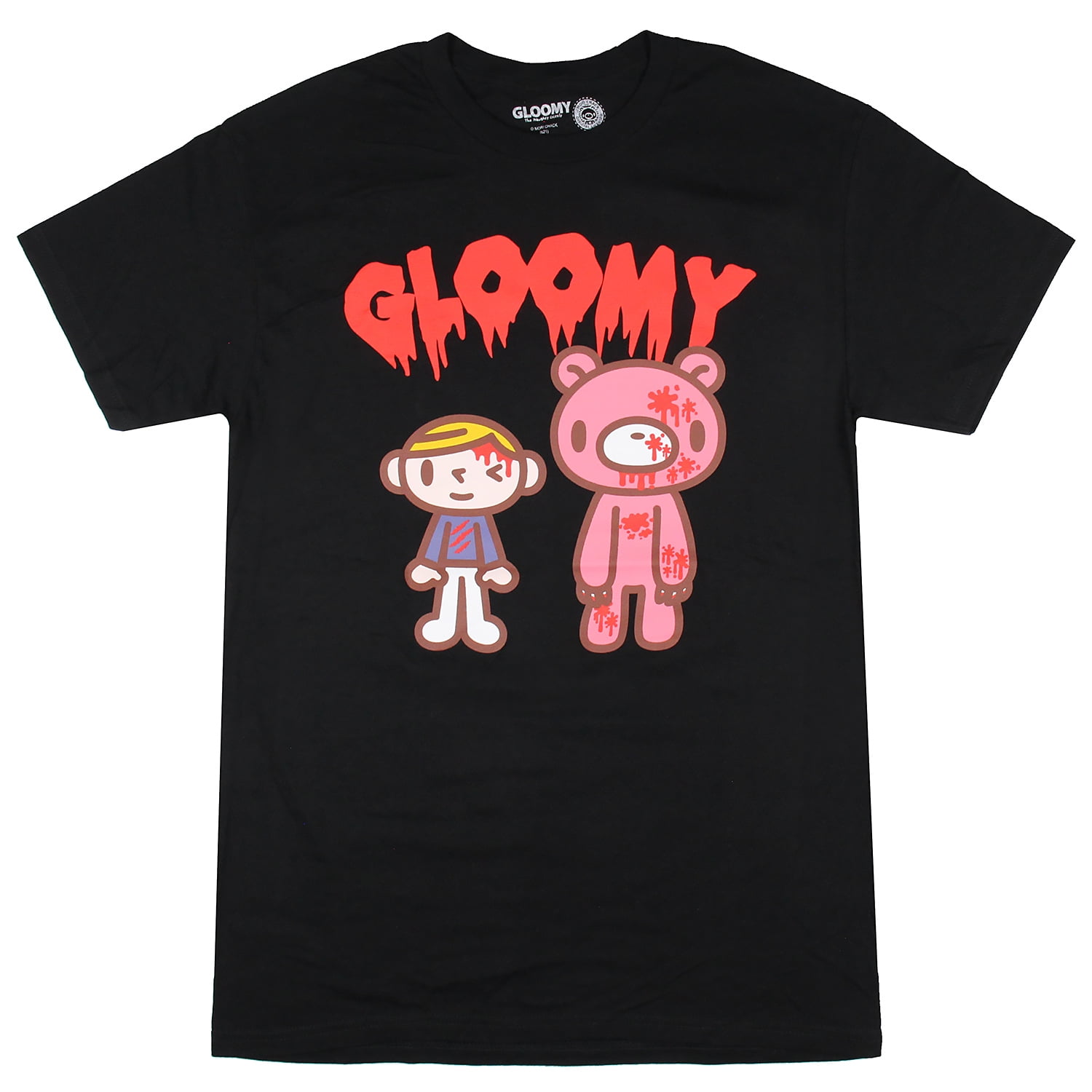 Gloomy The Naughty Grizzly Mens' Pity and Gloomy Bear Bloodied T-Shirt ...