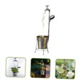 thumbnail image 5 of LULULION Garden Decor Outside Wrought Iron Solar Garden Faucet Planter Light Retro Design 1Set, 5 of 6