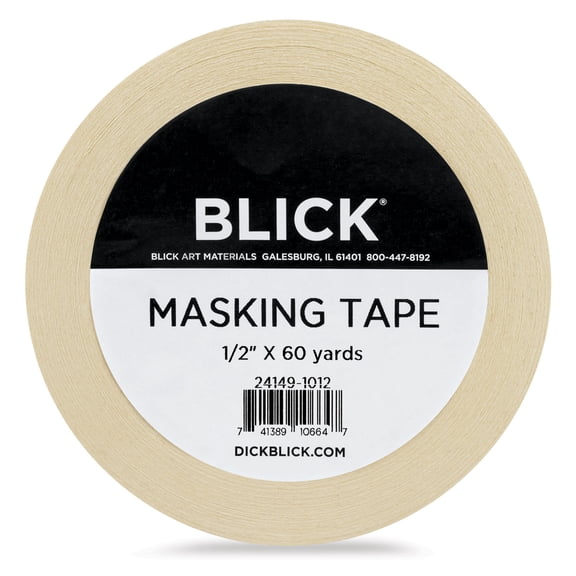 Blick General Purpose Masking Tape - Natural, 1/2" x 60 yds