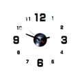 thumbnail image 2 of Agiferg 3D DIY Roman Numbers Acrylic Mirror Wall Sticker Clock Home Decor Mural Decals, 2 of 3