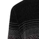 thumbnail image 5 of Playera Elvqul para Hombre Casual Liso Algodón Negro Cuello Redondo Manga Larga, 5 of 6
