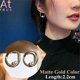 thumbnail image 1 of Pendientes de perlas redondas de moda coreana de lujo para mujer Tan Jianjun unisex, 1 of 2