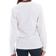 thumbnail image 4 of Plus Size Snowboarding Icon Graphic Design Unisex Ring Spun Cotton Premium Long Sleeve T-shirt - White 2XL, 4 of 4