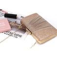 thumbnail image 3 of LinYooLi Women Mini Glitter Evening Handbag Clutch Chain Strap Cross-body Shoulder Bag, 3 of 6