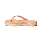 TKEES Hera Suede Platform Flip Flop, 7, Brown