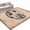 Brown, variant on Large Round Rug 8Ft, Blue Butterflies Flowers Non-Slip Washable Circle Rugs Carpet, Spring Vintage Botanical Floral Indoor Outdoor Rug Floor Mats Throw Runner for Bedroom Living Room Bathroom