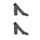 thumbnail image 3 of Qarigey 1 par de calcetines hasta la rodilla de 80cm para mujer, transpirables para invierno, únicos, flexibles, cómodos, con apariencia de moda, Type4 NO4 Qarigey CBP205202, 3 of 6