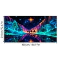 thumbnail image 3 of SIfdSeng Bannière de Porte de Garage Rapide Design Réactif avec 2 Modes d'Éclairage pour Extérieur Festif Fluorescent Phosphorescent avec Décoration de Fête de Noël de Dessin Animé, 3 of 7