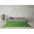 thumbnail image 3 of Ahgly Company Indoor Rectangle Oriental Green Industrial Area Rugs, 4' x 6', 3 of 4