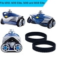 thumbnail image 2 of JIAHAOO R0526100 Zodiac Baracuda MX8 MX6 Pool Cleaner Tire Track 2 Pack Heavy Duty Rubber Replacements 6 Inch Outer Diameter, 2 of 10