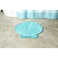 thumbnail image 3 of SKL Home Bath Rug, South Seas, Aqua, Cotton/Polyester, 25" x 24", 3 of 11