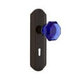 thumbnail image 3 of Nostalgic Warehouse Decwac_Prv_234_Kh Deco Solid Brass Rose Privacy Door Knob Set - Grey, 3 of 7