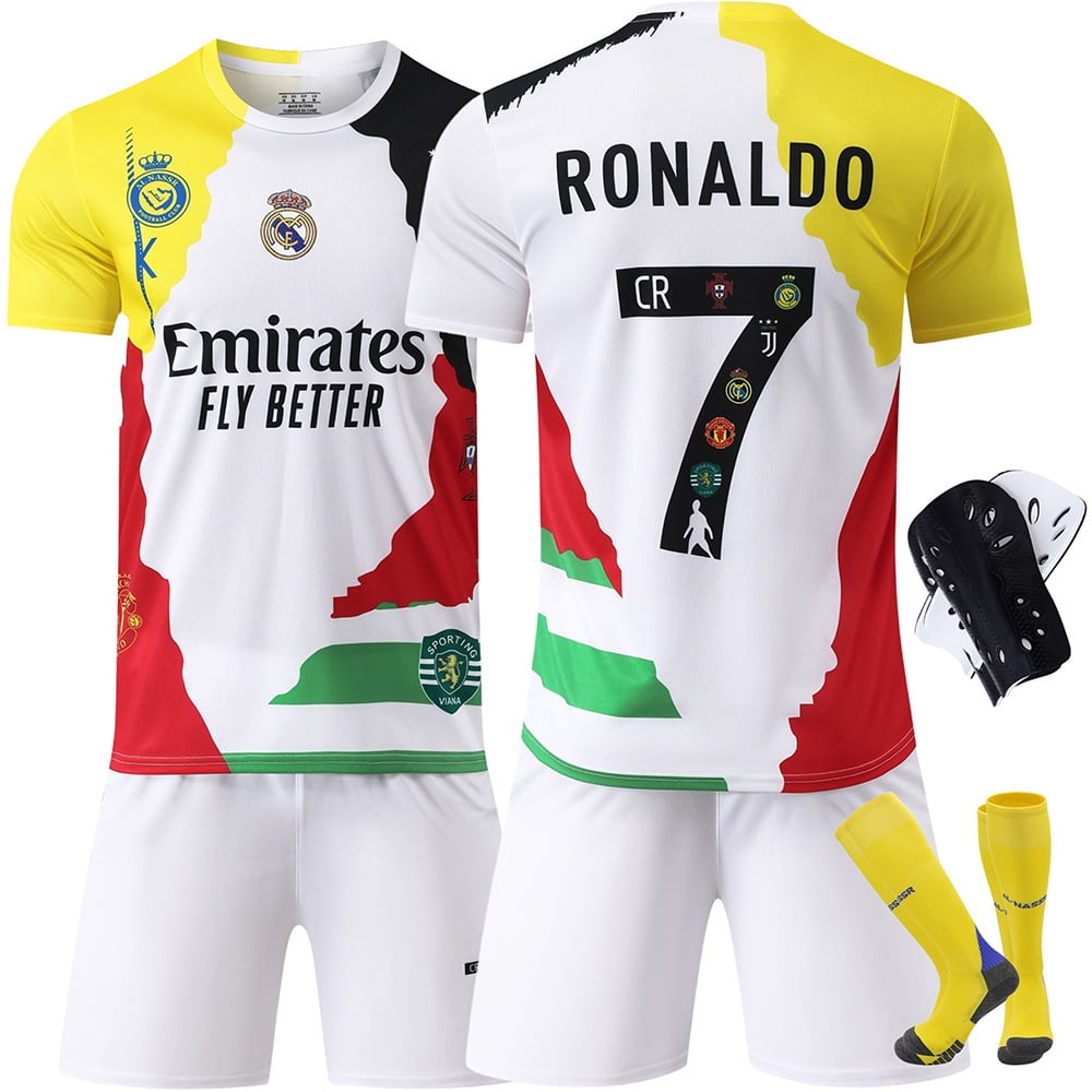 レアル・マドリード 半袖 シャツ RONALDO 7 Amazon | ロナウド サッカー ユニフォーム 24-25 レアル