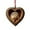 Hedgehog, variant on Summercome Animal Christmas Ornament, Heart-Shape Forest Christmas Ornaments, 2D Forest Animal Decoration, Hanging Woodland Pendant for Xmas Tree, Hanging Ornament Home Party Decor, Polar Bear