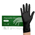 thumbnail image 1 of Nitrile Disposable Gloves, Food-safe, Powder-free, Durable, Textured Fingertips, Latex-free-sebneei, 1 of 3