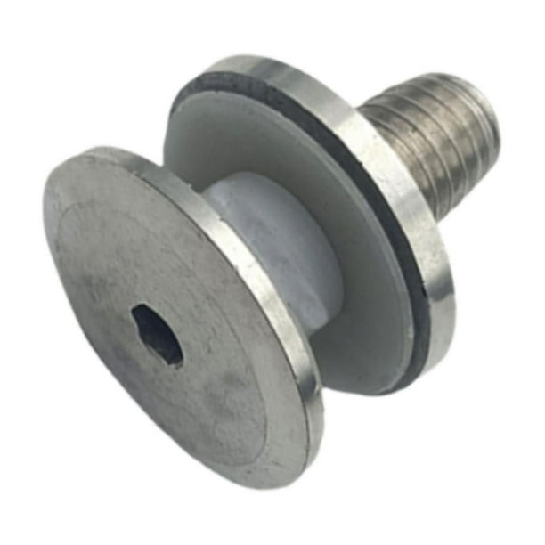 Soporte de pasamanos de pared con clip de vidrio resistente para escaleras de 8-16 mm en interiores Para 12 a 16 mm
