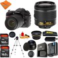 thumbnail image 1 of NIKON D7200 DSLR + 18-55 Mm AF-P VR + 2 Tarjetas de Memoria de 16 Gb + Gran Angular + Teleobjetivo, 1 of 1