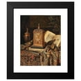 thumbnail image 2 of Max Schödl 15x18 Black Modern Framed Museum Art Print Titled - Still Life with Antiques (1879), 2 of 5