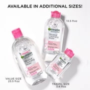 Garnier SkinActive Micellar Cleansing Water All in 1 Makeup Remover, Face Cleanser, 13.5 fl oz