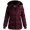 Burgundy, variant on Steve Madden Women's Faux Fur Lining Winter Coat - Long Length Quilted Parka Jacket for Women (S-3X)