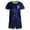 112-Blue, variant on Boys Athletic Sports Team Training And Shorts Set For Youth Play