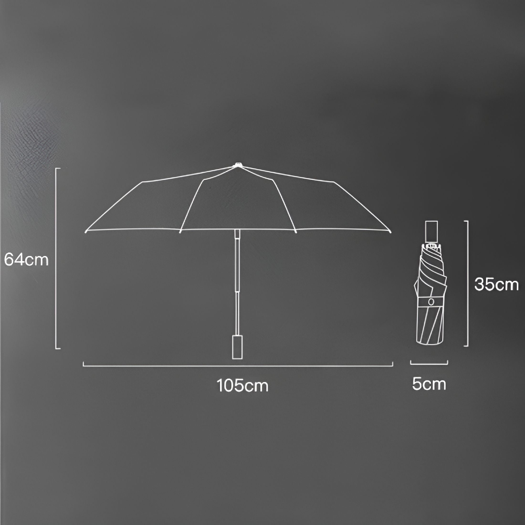GASTROPOD 2026 New Super Strong Windproof Automatic Folding Men Umbrella,72/80 Bone Reinforced,Large Rainproof Sun Uv Protection Umbrellas Women,Large Umbrellas for Rain Heavy Duty