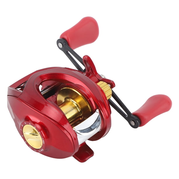 Rueda de Baitcasting que lanza suavemente el carrete de pesca de Metal para la mano derecha del río Sea Lake YUNYI BRAND Deportes