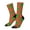 2 Black-2, variant on Broccoli Print Adult Socks for Men & Women,Calf Socks, Ankle Socks,Boots Socks,Breathable Casual Sock,Unisex Crew Socks