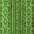 thumbnail image 1 of Ahgly Company Indoor Square Abstract Green Modern Area Rugs, 3' Square, 1 of 4