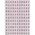 thumbnail image 1 of Ahgly Company Indoor Rectangle Patterned Off-White Novelty Area Rugs, 3' x 5', 1 of 6