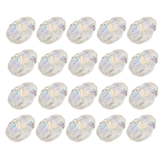20 piezas cuentas de cristal con forma especial de animales, accesorios de joyería DIY para pulseras, collares, pendientes, fabricación de escarabajos de Color AB de 8x12mm