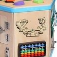 thumbnail image 1 of Tableau d'Activités Sensoriel Montessori pour Enfants, Pièces Occupées, Cadeaux pour Tout-Petits, 1 of 8