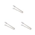 thumbnail image 1 of Decodeary Pince Alimentaire en Acier Inoxydable Servant des Clips de Cuisine Buffet de Ménage Réutilisables en Plein Air Restaurant Tong Type 3 3Set, 1 of 6