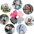thumbnail image 3 of 4 pares de guantes de yoga para mujeres guantes femeninos anti-deslizamiento Guantes de fitness sin dedo suministros de fitness, 3 of 5