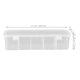 thumbnail image 2 of ADDHAT 3Ud Organizador Transparente Para Lazos Y Clips De Con Almacenamiento Para Cables, 2 of 8