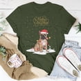 thumbnail image 5 of Frenchie Santa Xmas Merry Christmas French Bulldog TShirt, 5 of 6