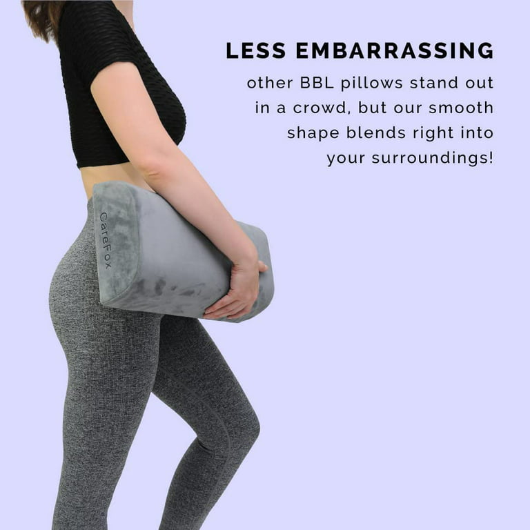 Wide and Firm BBL Comfort Pillow - New Rounded Shape for Ultimate Balance  and Comfort - Plus Size - Less Embarrassing, Firm, Better Balance - Brazilian  Butt Lift Surgery 