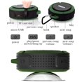 thumbnail image 5 of Dehao Mini Haut-Parleurs Sans Fil Bluetooth Étanche pour Douche Extérieure Subwoofers (Orange), 5 of 5